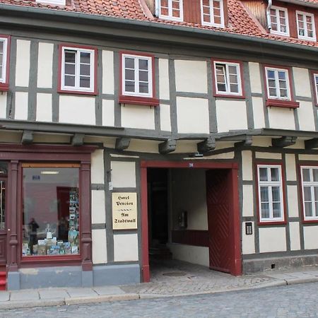 Hotel Am Stadtwall Quedlinburg Buitenkant foto