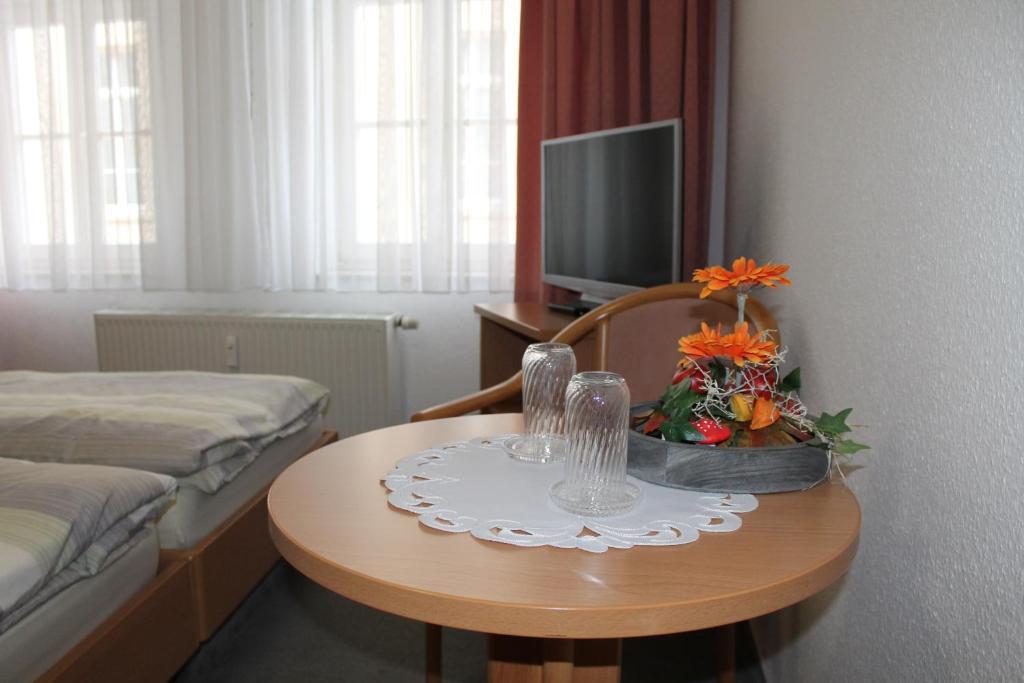 Hotel Am Stadtwall Quedlinburg Buitenkant foto